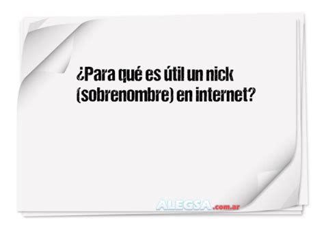 nick que es|La importancia de un nick en internet